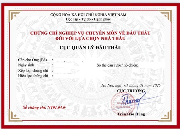Chuyên Môn Nghiệp Vụ Đấu Thầu